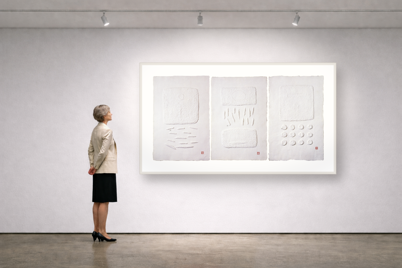 Gallery scale photo for HEAVEN, EARTH AND MAN I. II. I.